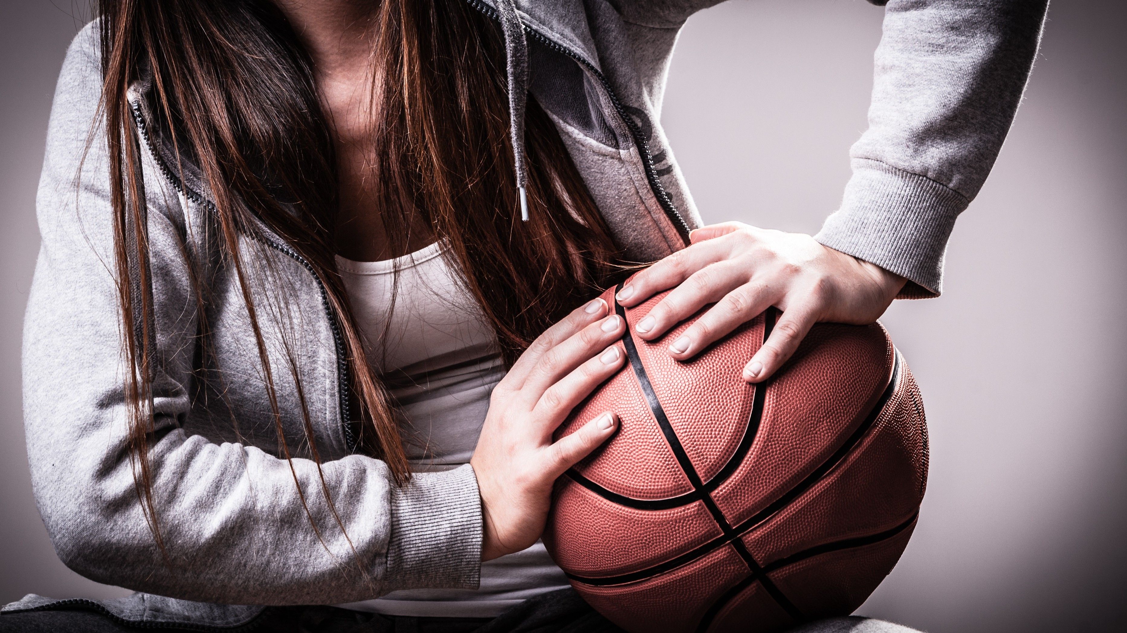 basketball, Women, Ball Wallpaper HD / Desktop and Mobile Background