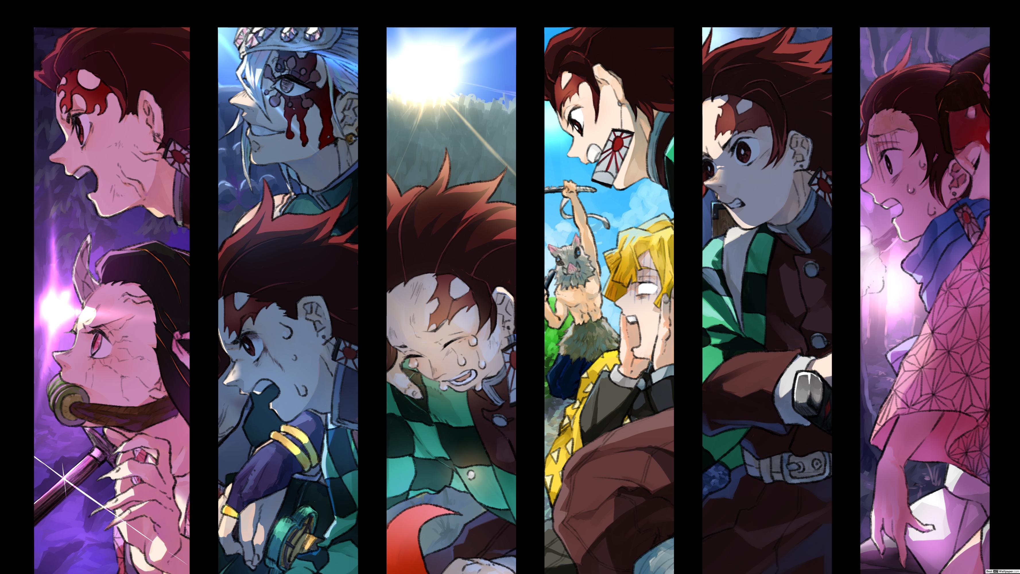 Demon Slayer, Kimetsu No Yaiba Collabs HD wallpaper download