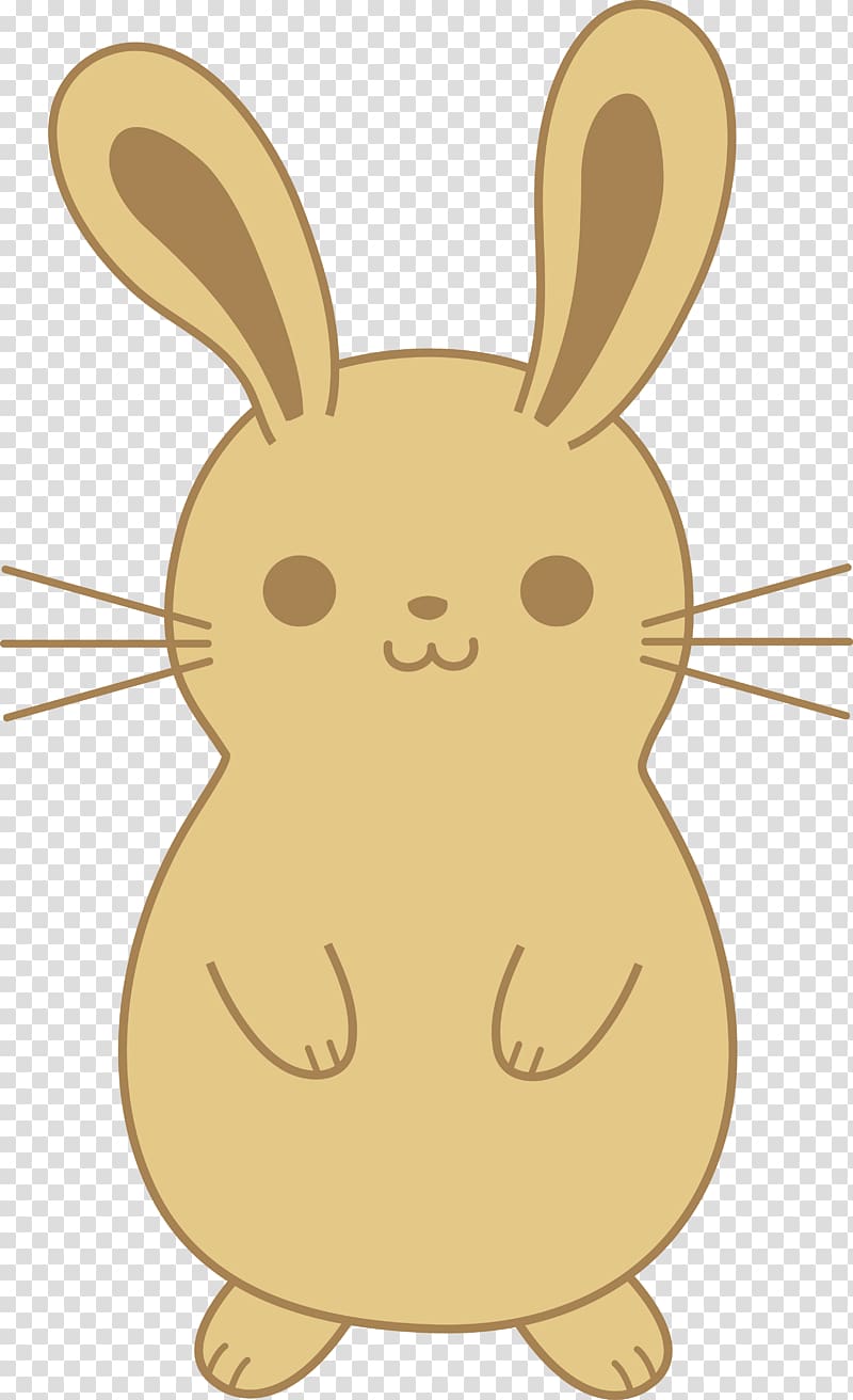 Easter Bunny Rabbit Cuteness Drawing, Bunny transparent