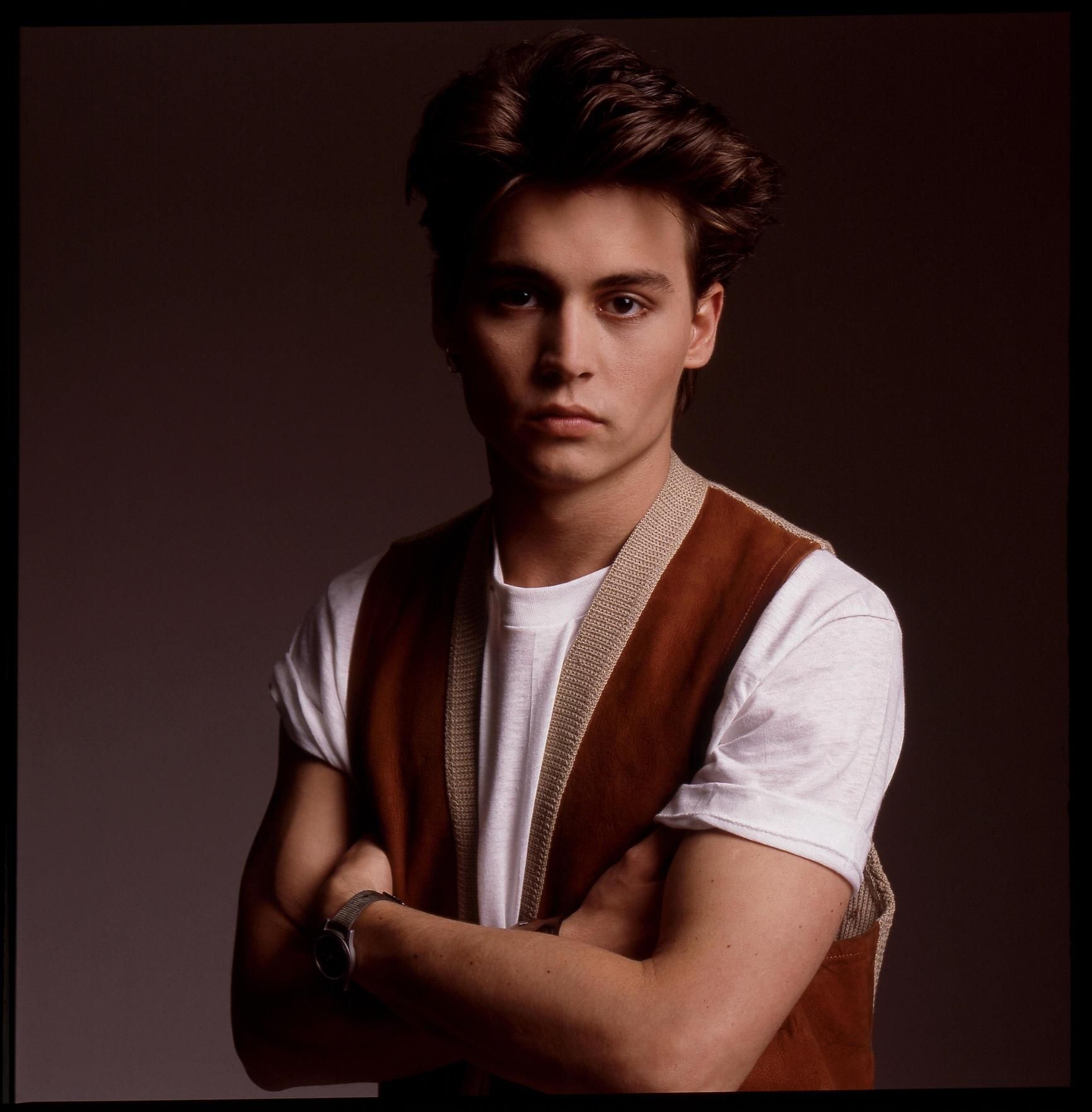 Young Johnny Depp Wallpaper