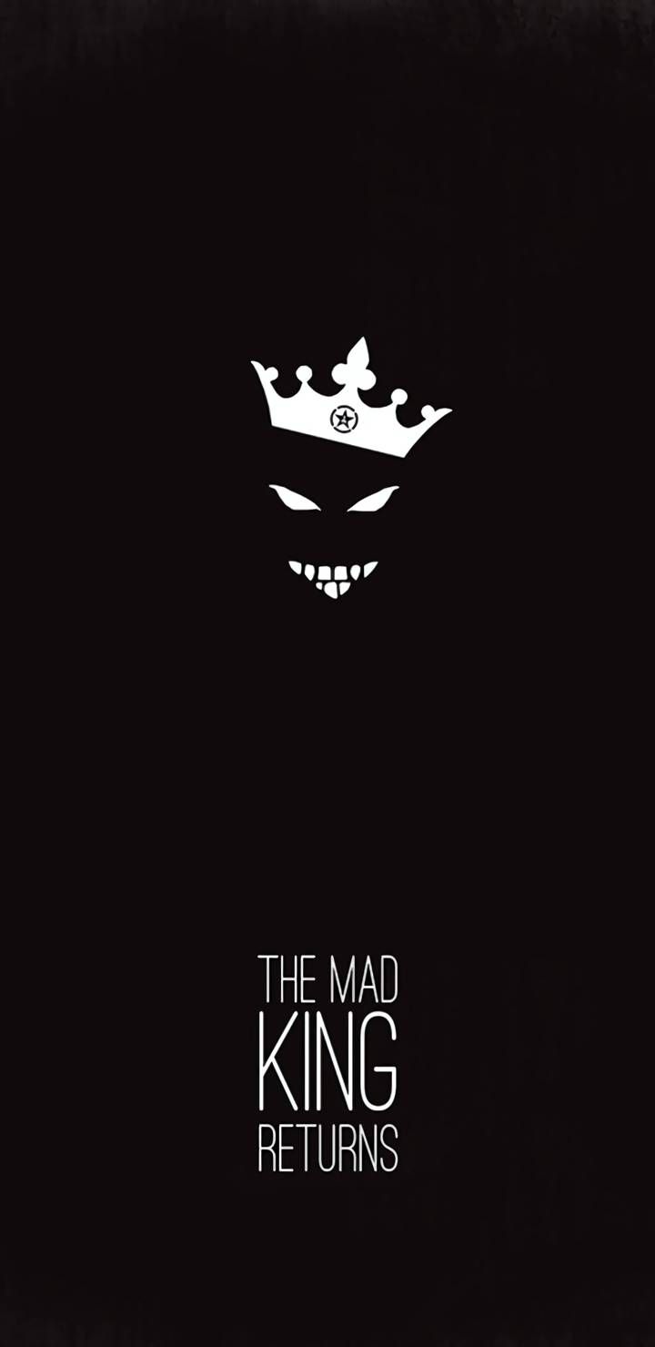 The Mad King Returns iPhone Wallpaper. Crazy wallpaper, Cartoon
