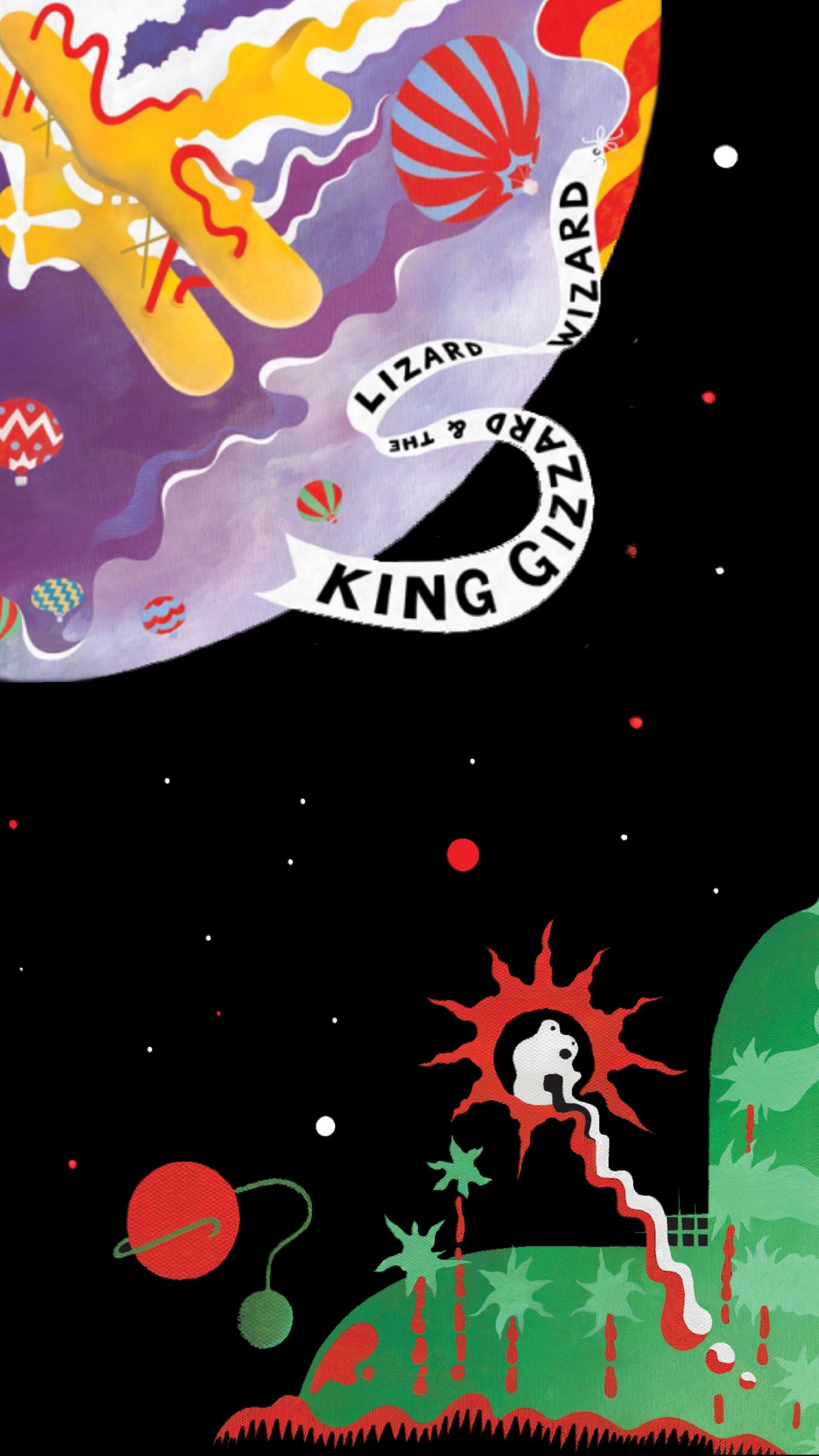 I made this King Gizzard IPhone Wallpaper you guys might like