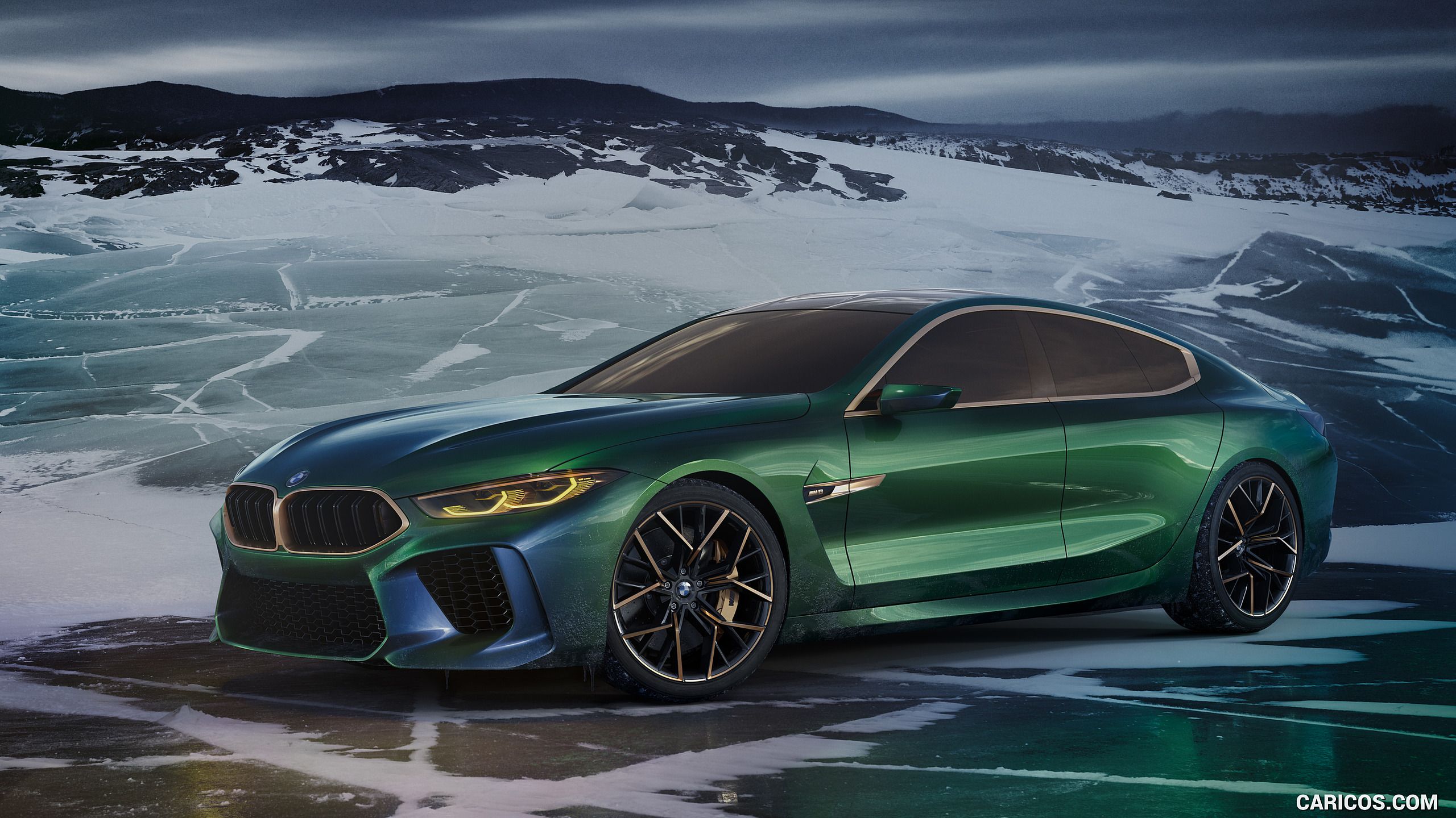 Free download 2018 BMW M8 Gran Coupe Concept Front Three Quarter