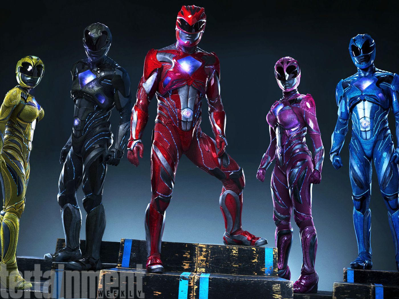 New Power Rangers character posters tease Zords