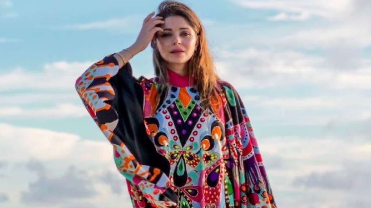 Singer Kanika Kapoor on the front row of the Paris Fashion Week