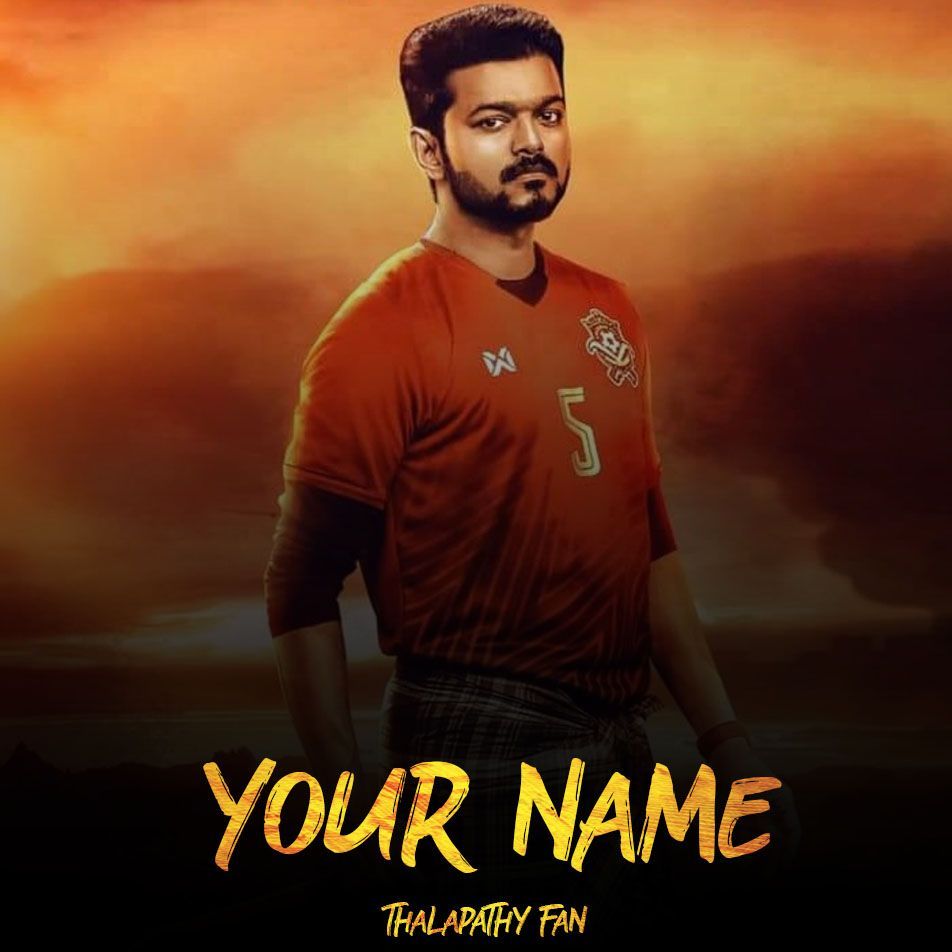 Vijay Movie Font Generator