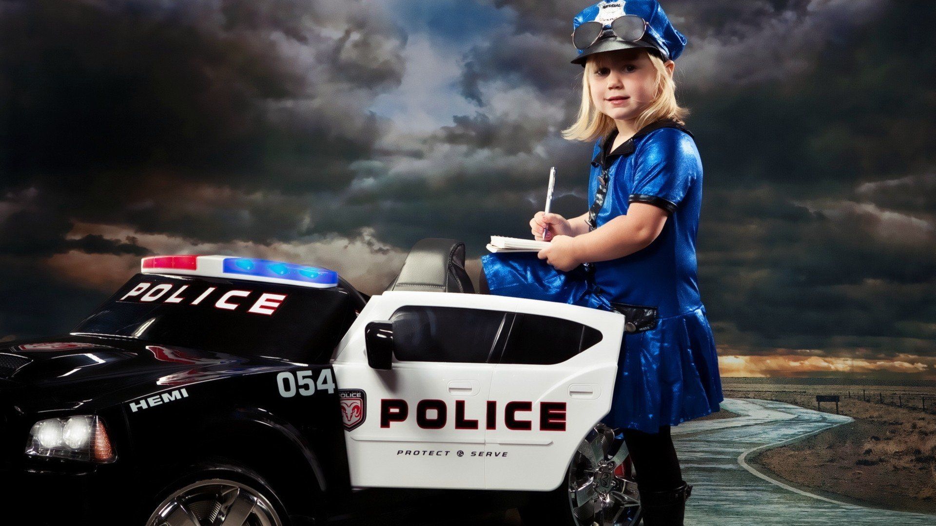 women, Police, Funny, Police, Cars Wallpaper HD / Desktop