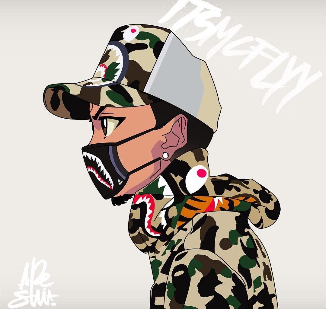 Bape Boy With Mask, WallpaperPhones - Find Awesome Wallpaper