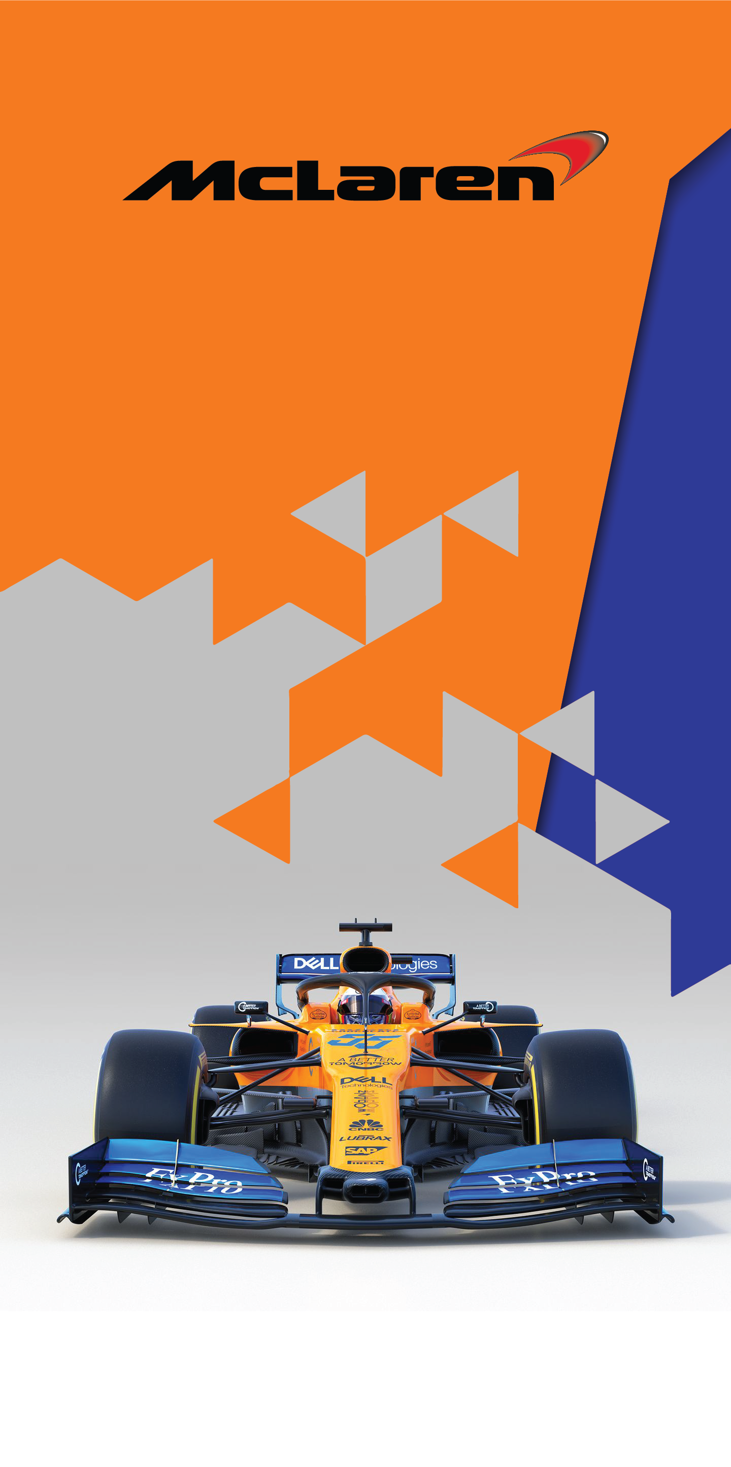 McLaren MCL34 mobile wallpaper