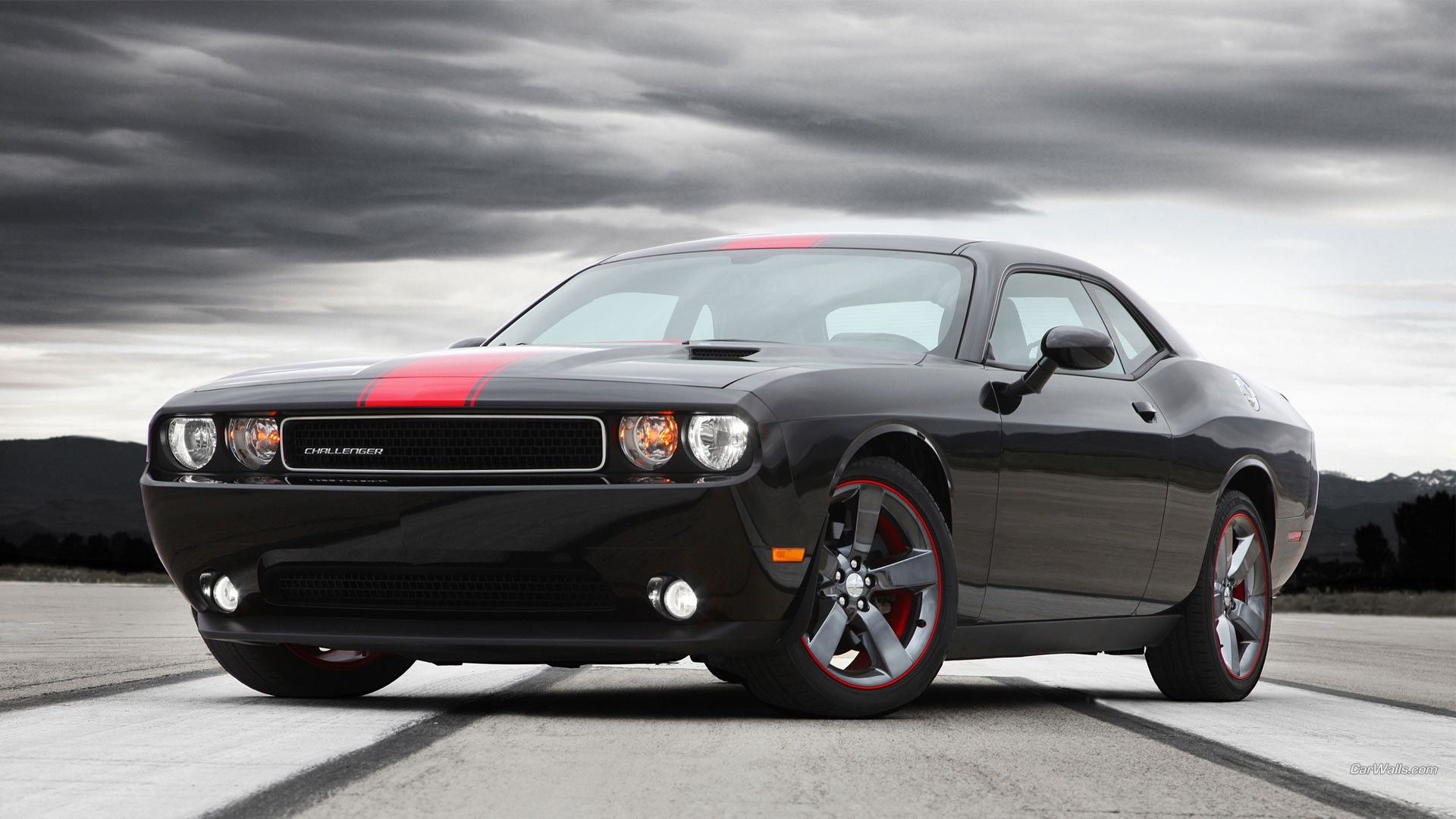 Cars Dodge Redline Challenger Muscle Car Wallpaper