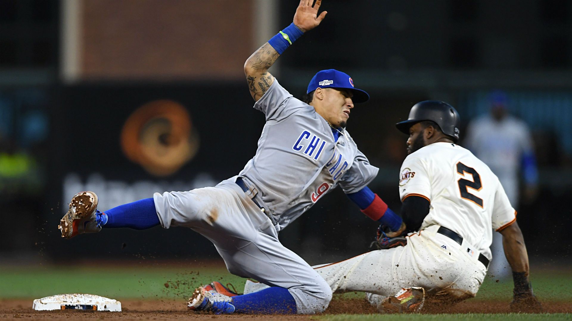 Cubs Giants NLDS: Javier Baez Shows Off How Ridiculous He Is