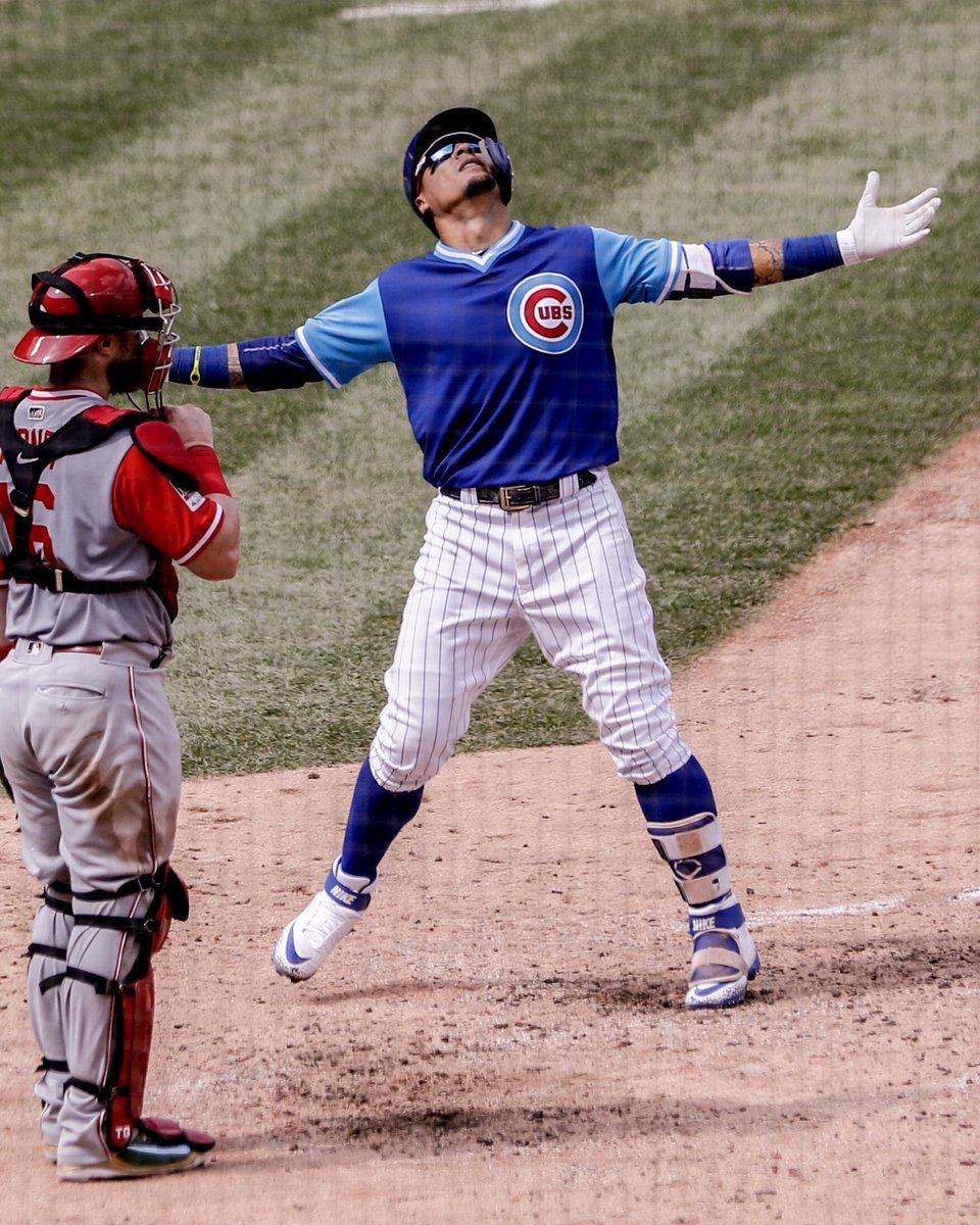 MBDChicago Baez homered again today. Plays three