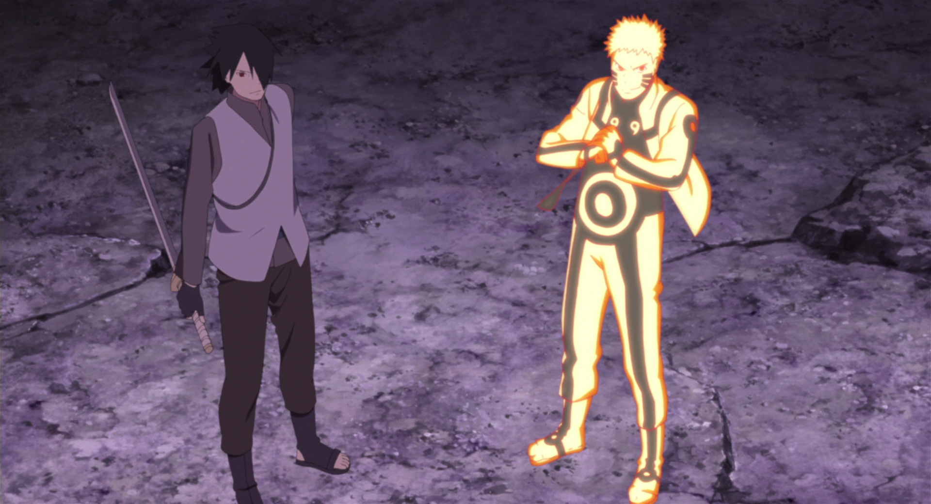 Naruto and Sasuke (Teen) VS Naruto and Sasuke (Adults)