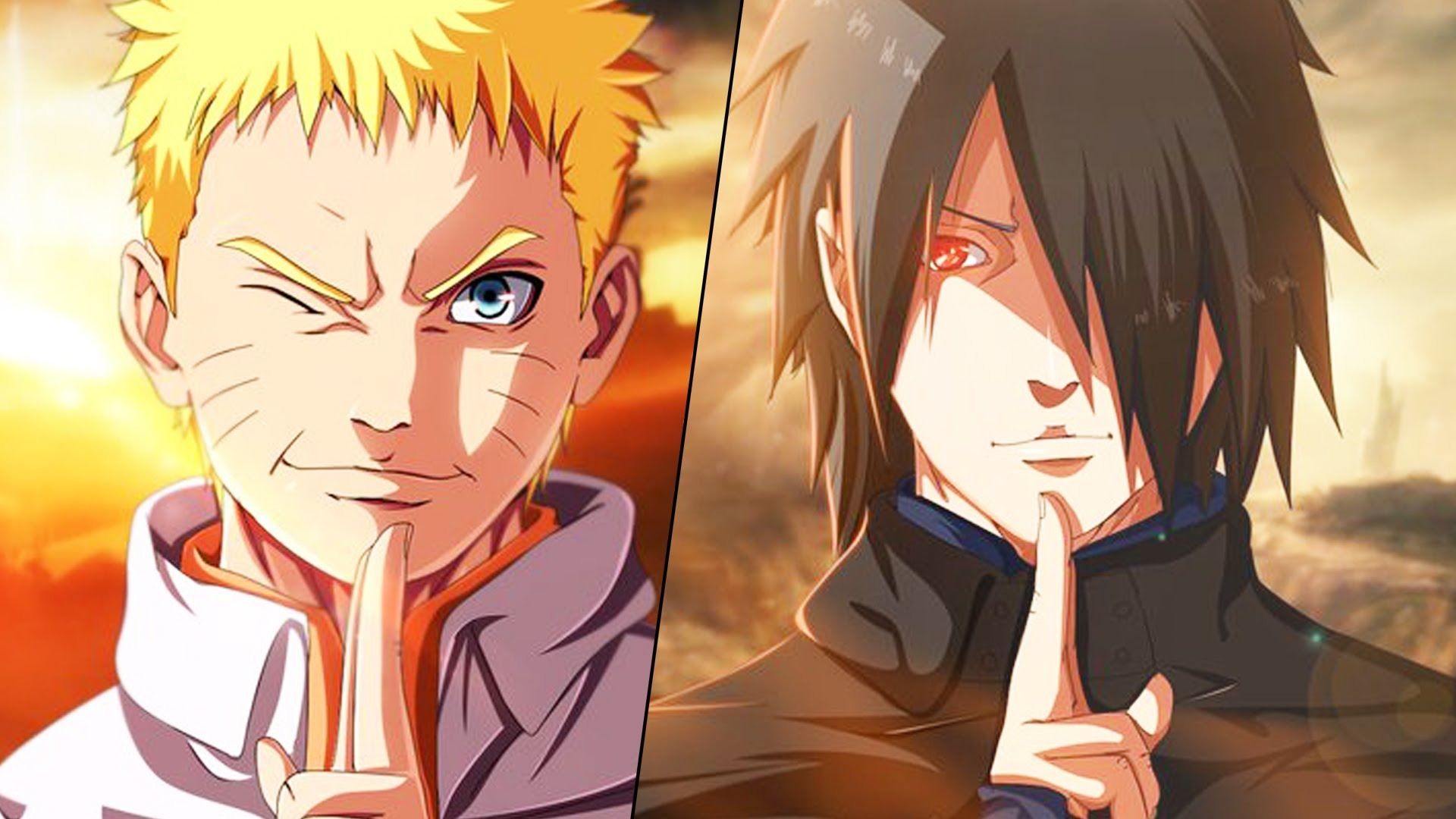 Nail vs Naruto and Sasuke