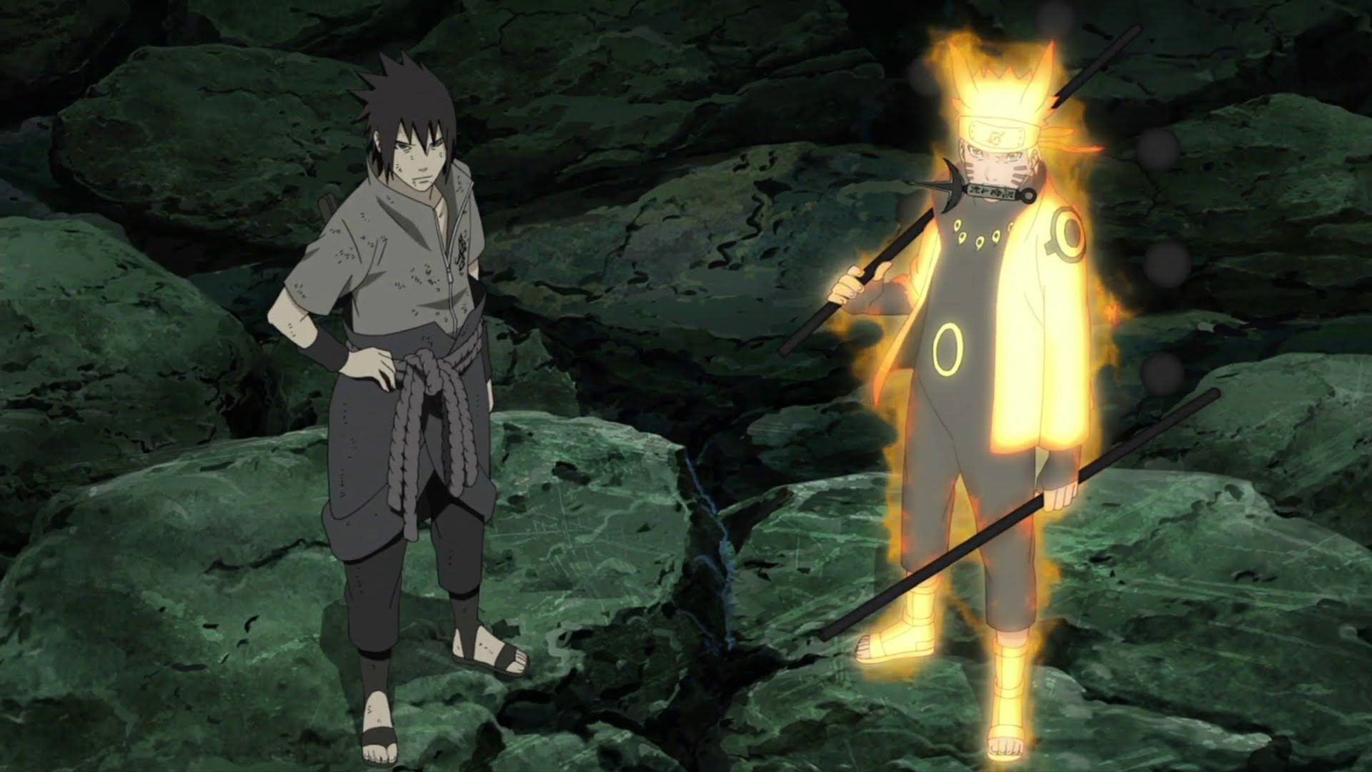 Naruto and Sasuke (Teen) VS Naruto and Sasuke (Adults)