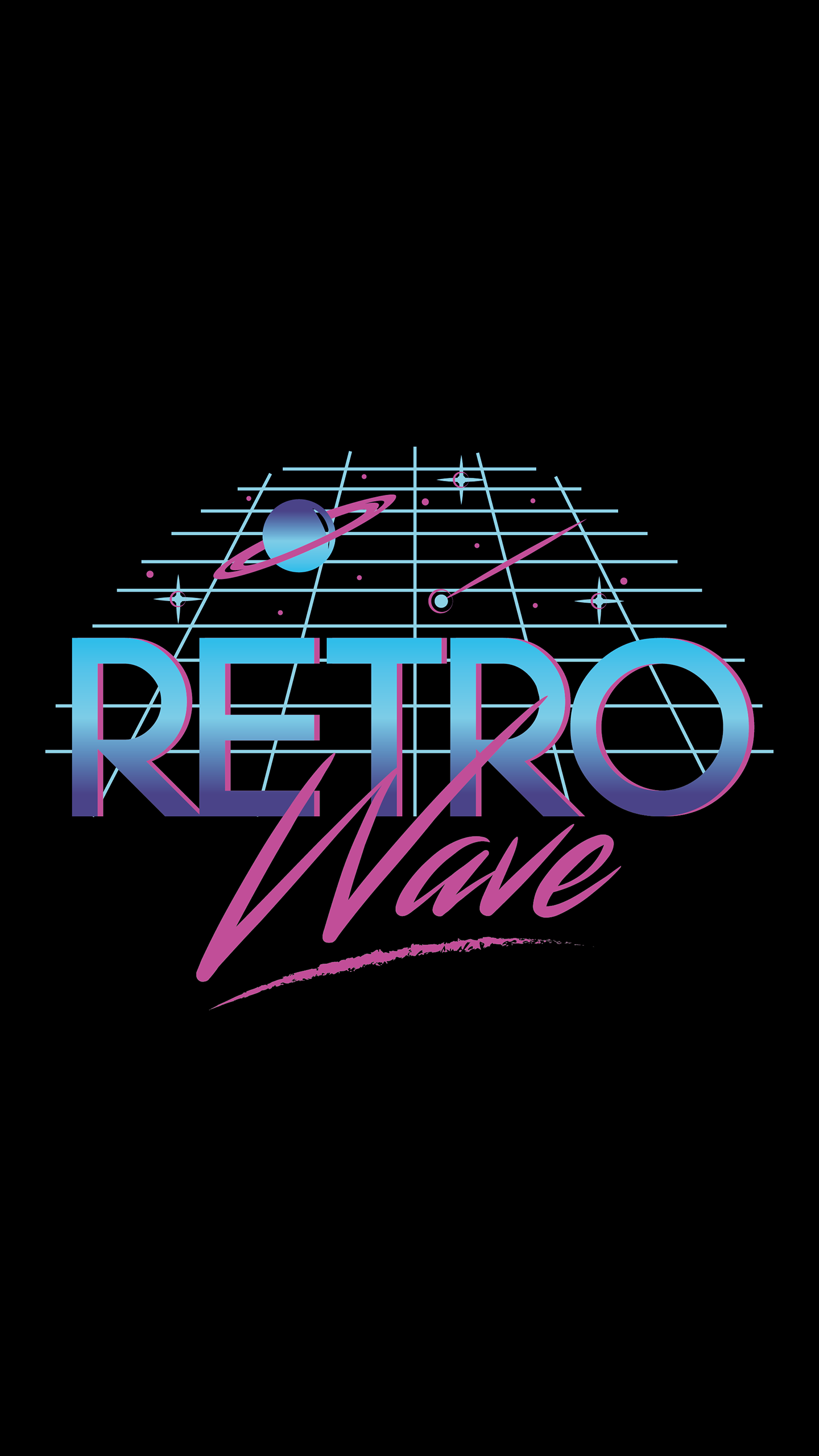 Retro Wave [1440x2560]