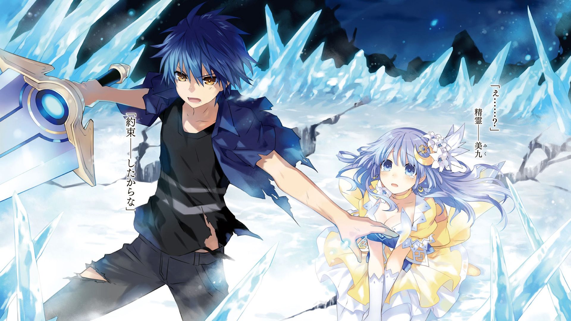 Date A Live Shido Itsuka Miku Izayoi 1920×1080