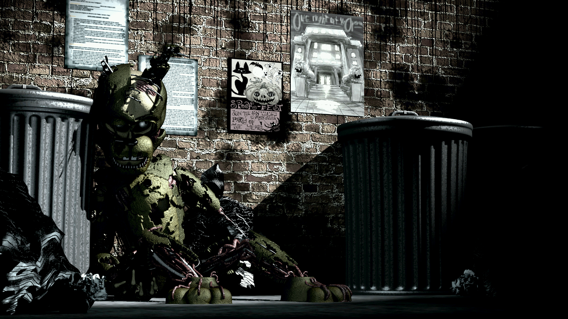 Springtrap. FNaF Sister Location