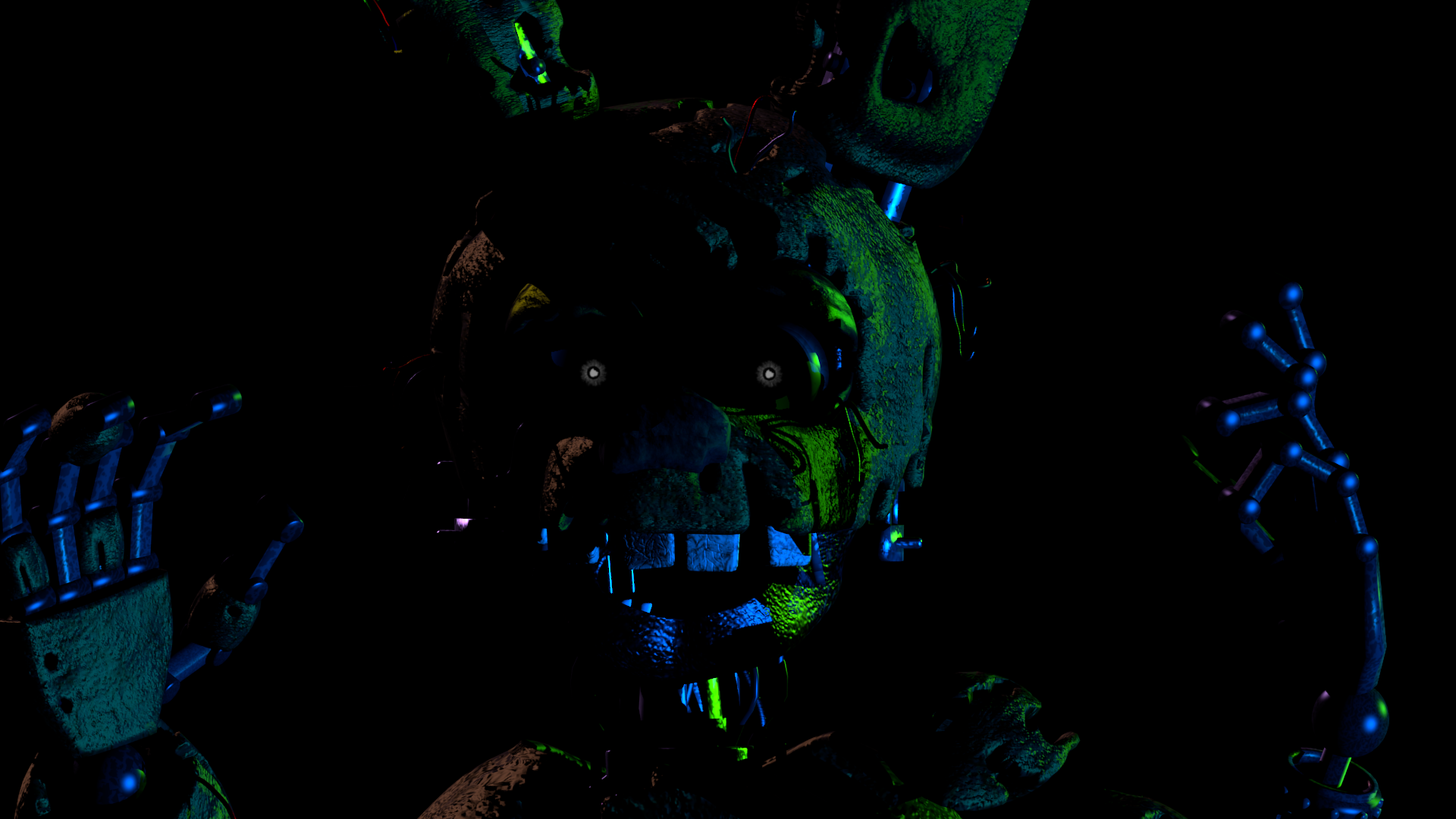 Ignited Springtrap Wallpaper