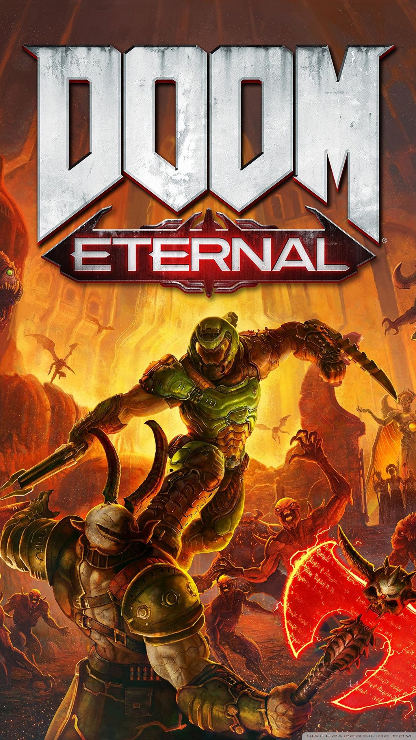 DOOM Eternal video game 2020 Doom Slayer Ultra HD Desktop