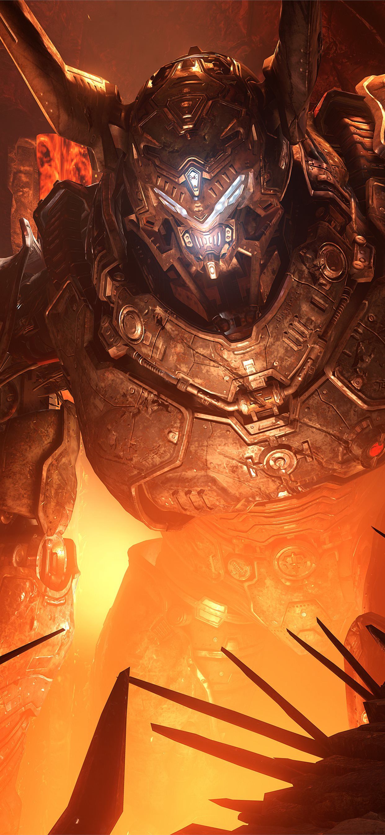 doom eternal 2020 5k iPhone X Wallpaper Free Download