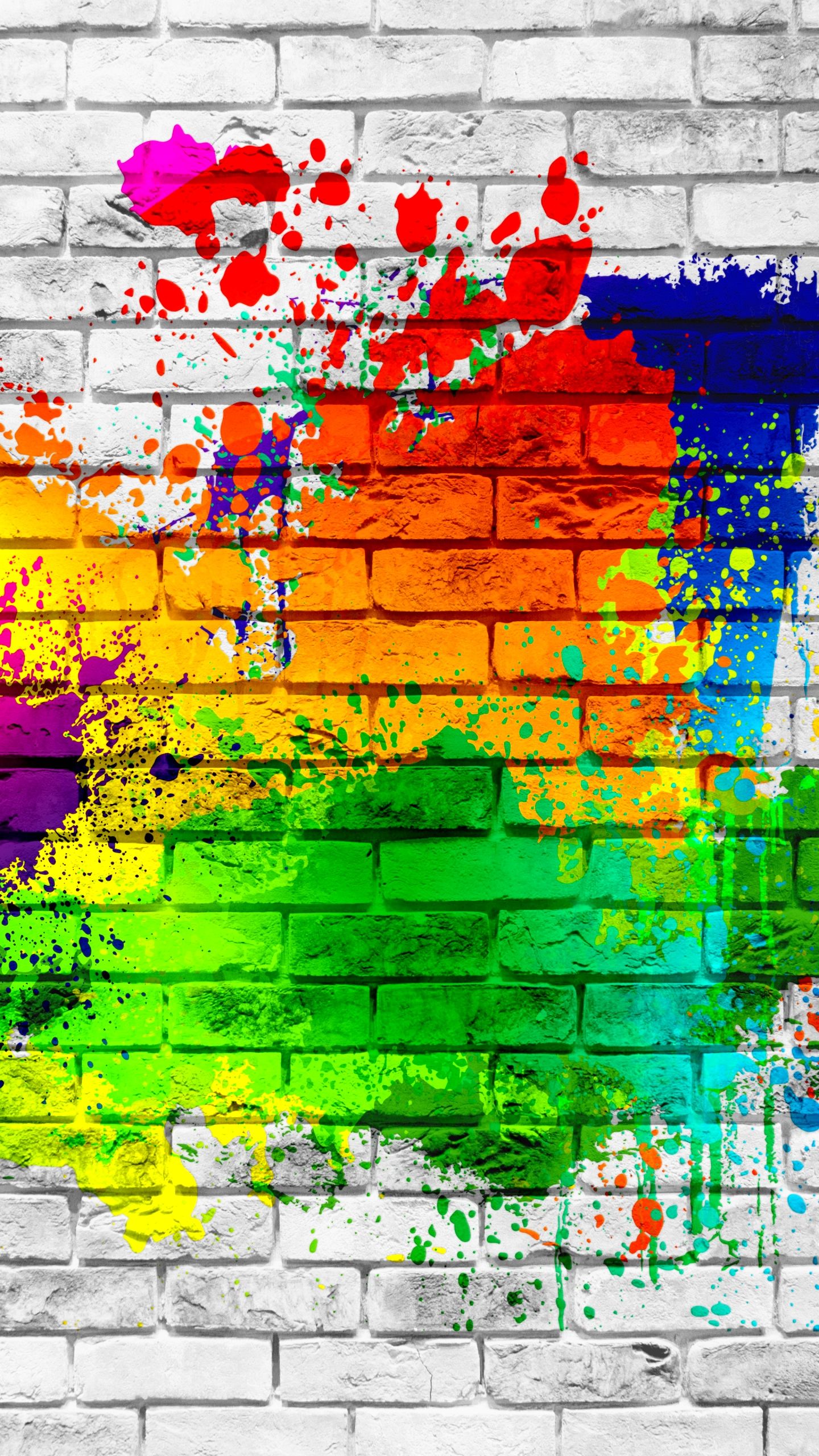 Artistic Colors (1440x2560) Wallpaper