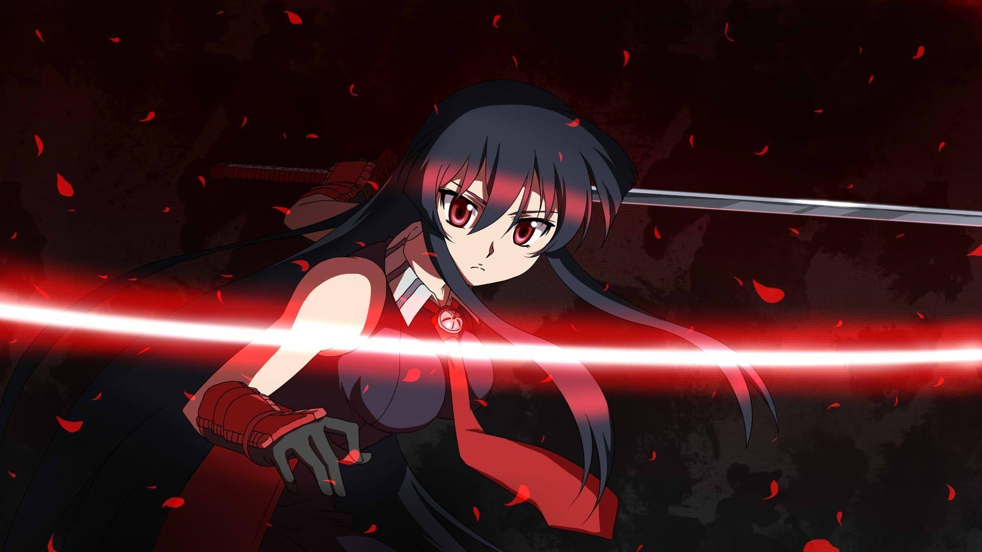 Hd Fighting Akame In Akame Ga Kill Wallpaper Kill Akame