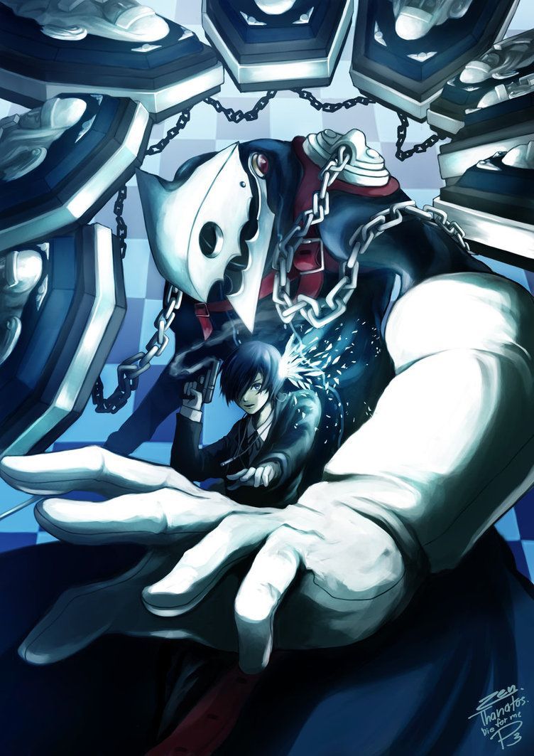 Persona 3 Shin Megami Tensei Series Video Game Art Thanatos Wallpaper -  Resolution:3600x2680 - ID:511522 - wallha.com