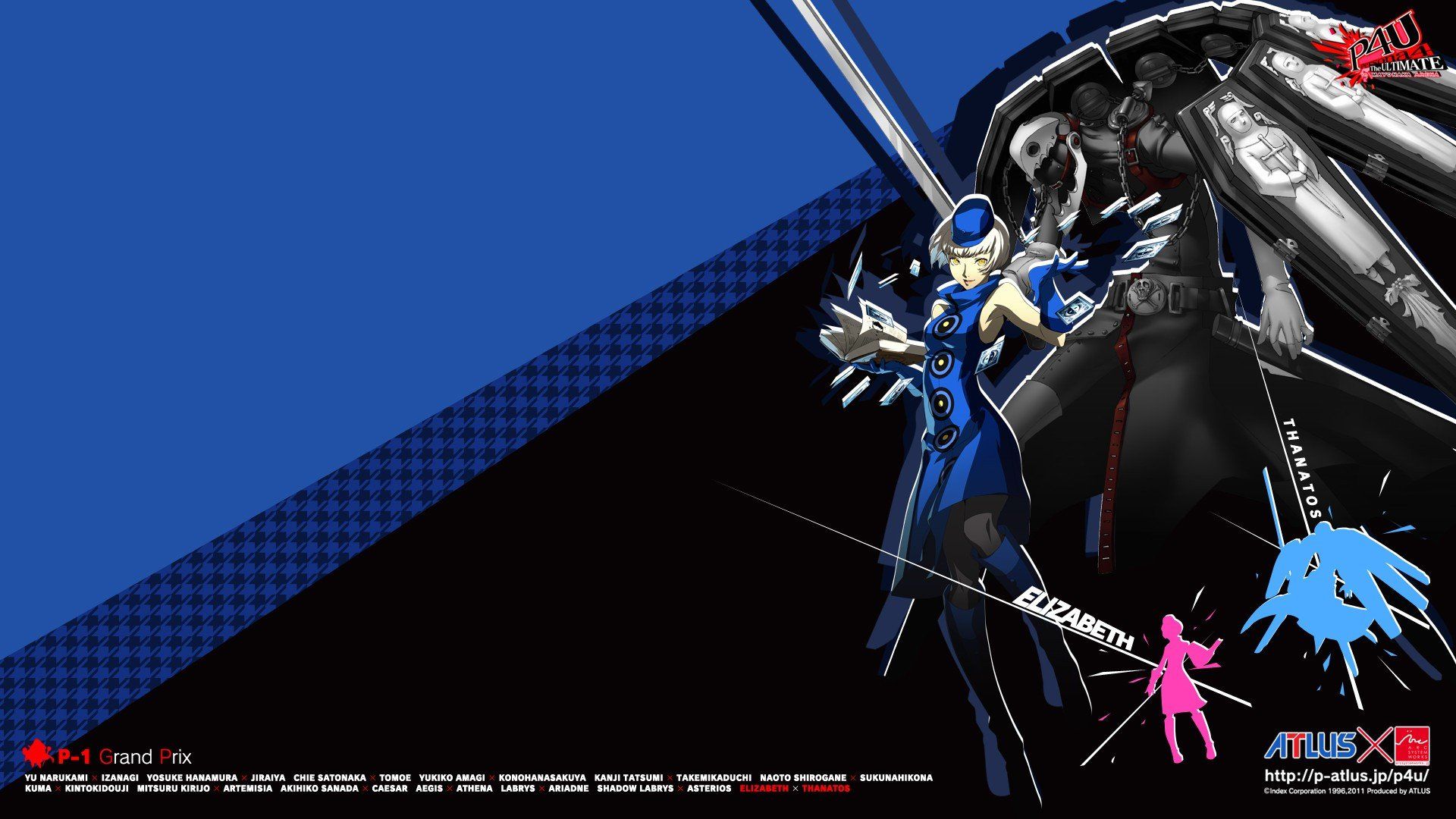 Video games Persona series Persona 4 Persona 3 Thanatos Elizabeth