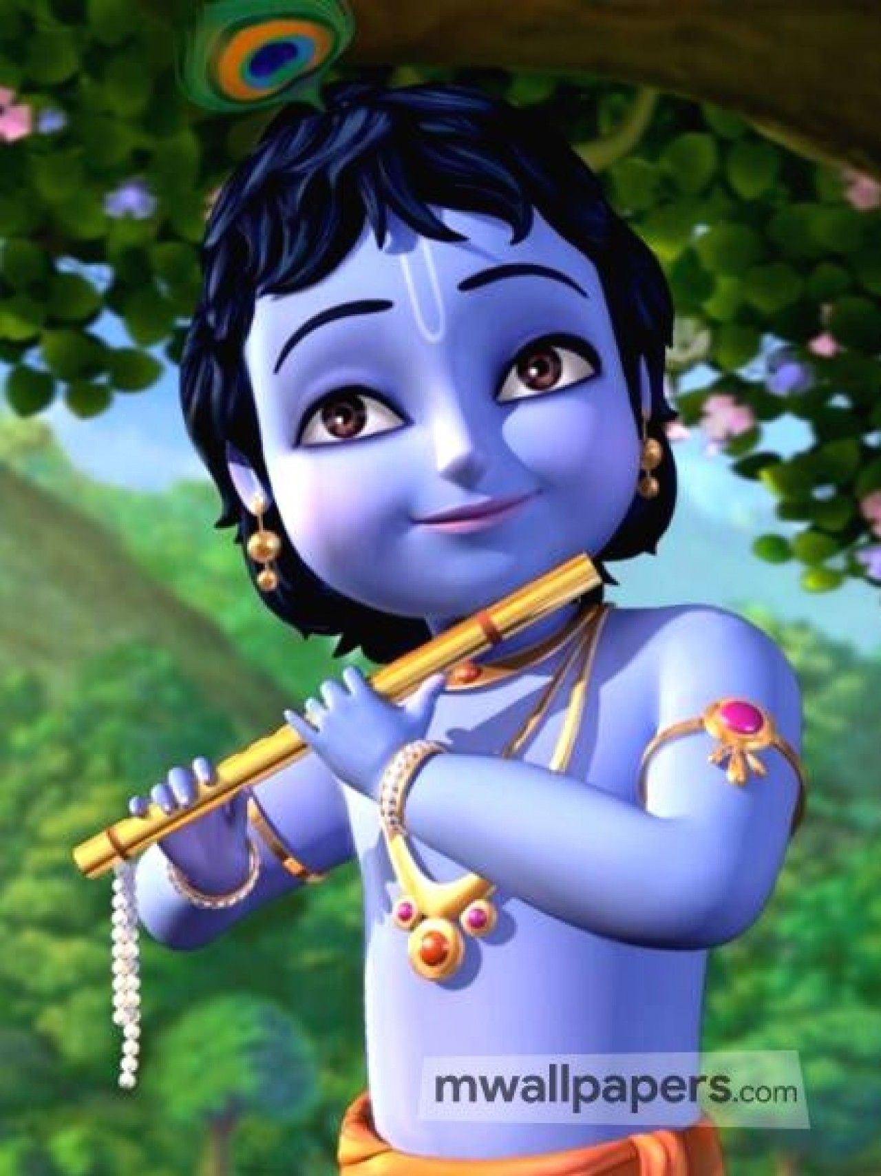 iPhone Cute Wallpaper Krishna Image