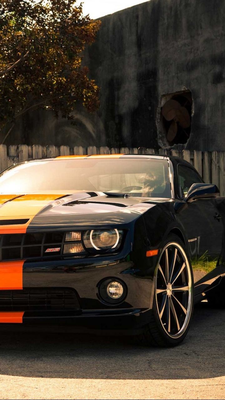Vehicles Chevrolet Camaro (720x1280) Wallpaper