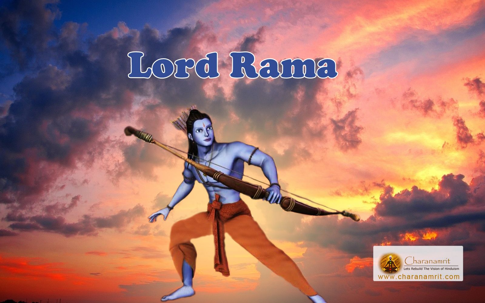 Free download 3D HD Wallpaper for download Lord Rama 3D HD