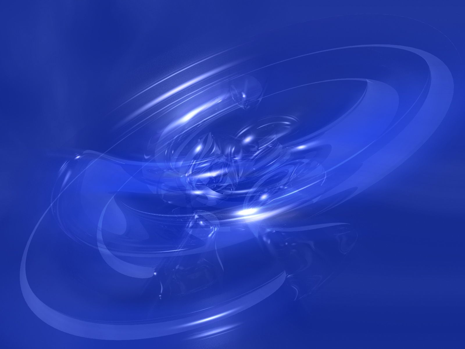 Blue Waves Windows 7 Abstract Desktop Wallpaper. Abstract