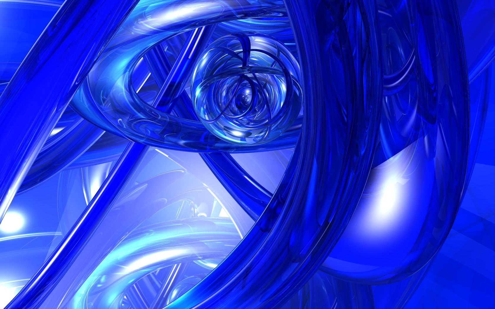 Blue Loops Win 7 3D Desktop WallpaperD Wallpaper. Windows 10