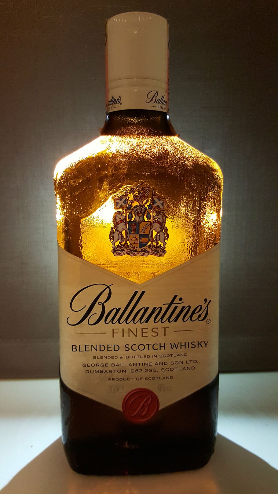 HD wallpaper: ballantine's, scotch whiskey, finest whiskey, bottle