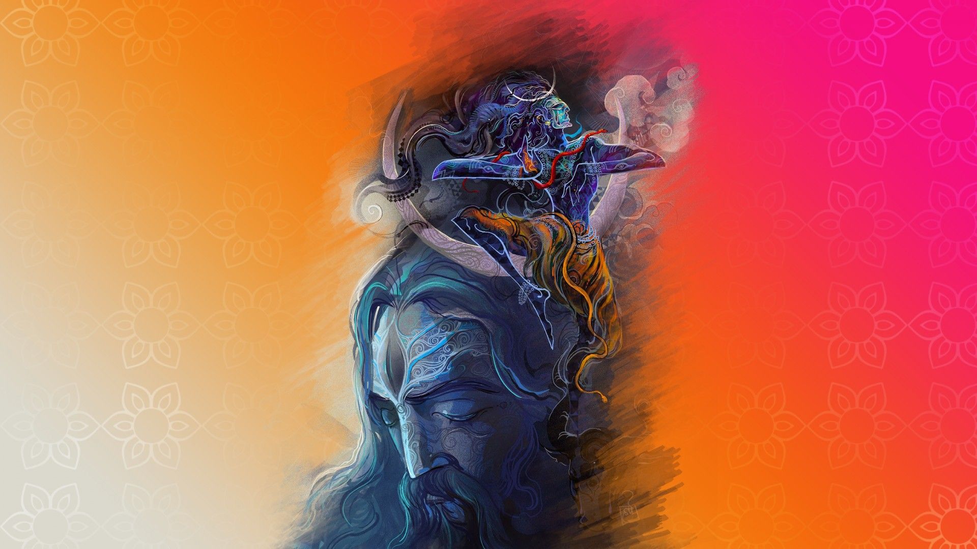 Wallpaper Lord Shiva, Aghori, Indian God, HD, Creative Graphics