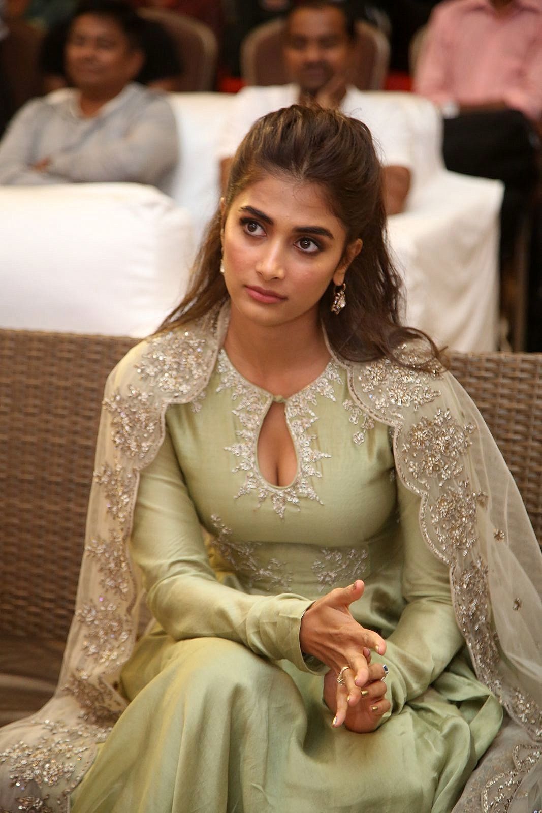 pooja hegde latest photo in gaddala konda ganesh movie