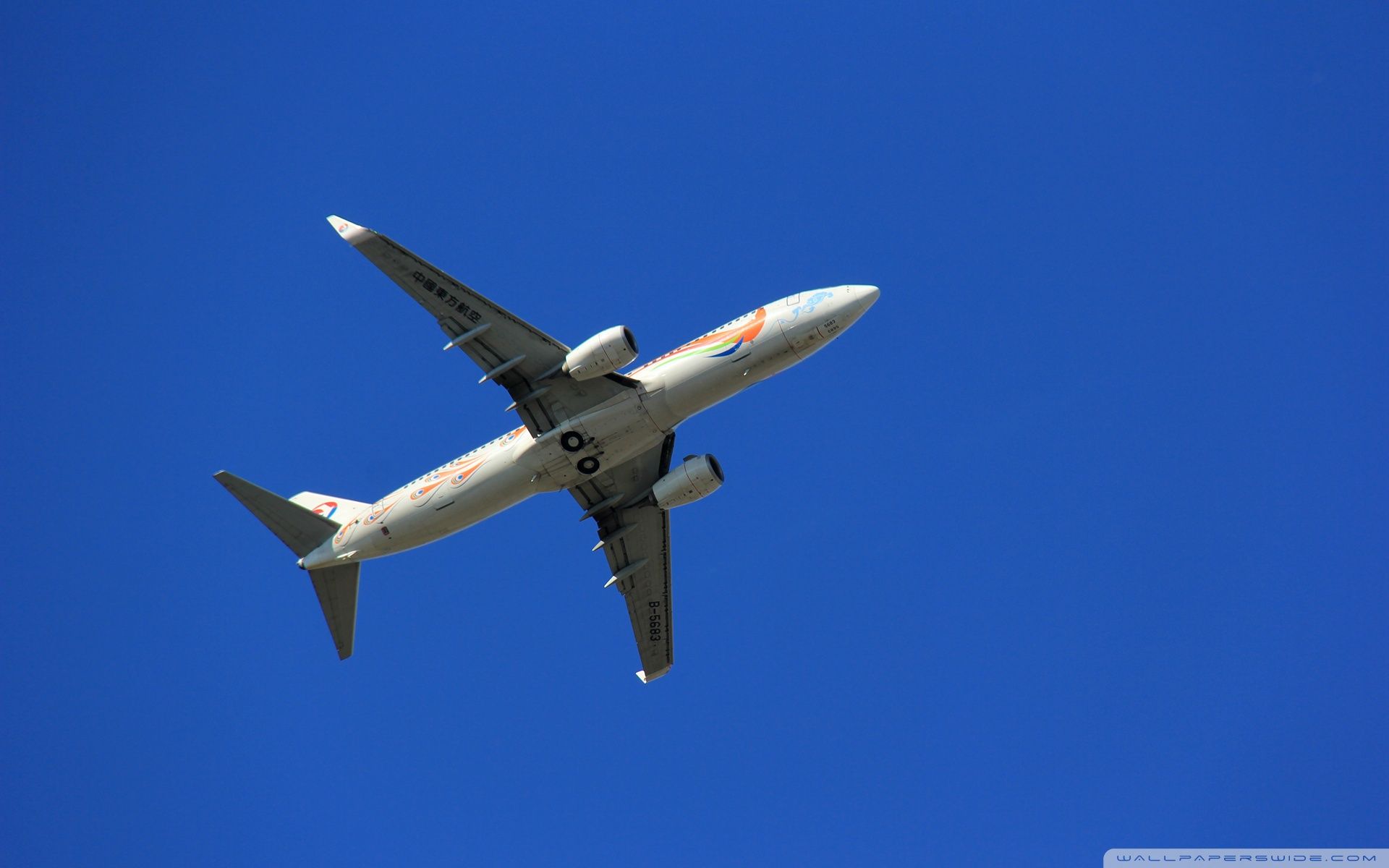 China Eastern Airlines Boeing 737 800 Ultra HD Desktop Background