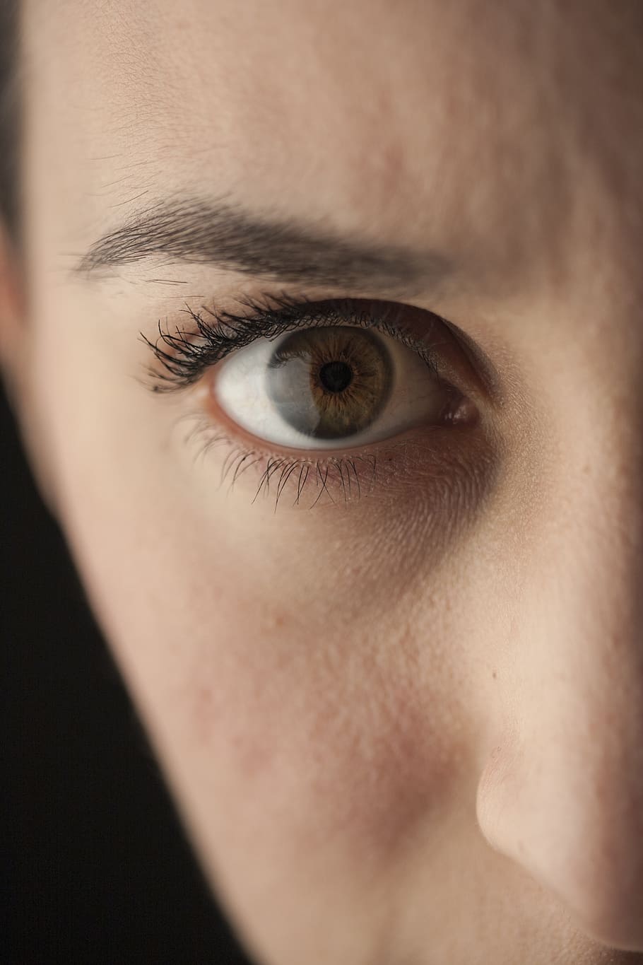 HD wallpaper: eye, women's, overview, macro, people, portrait