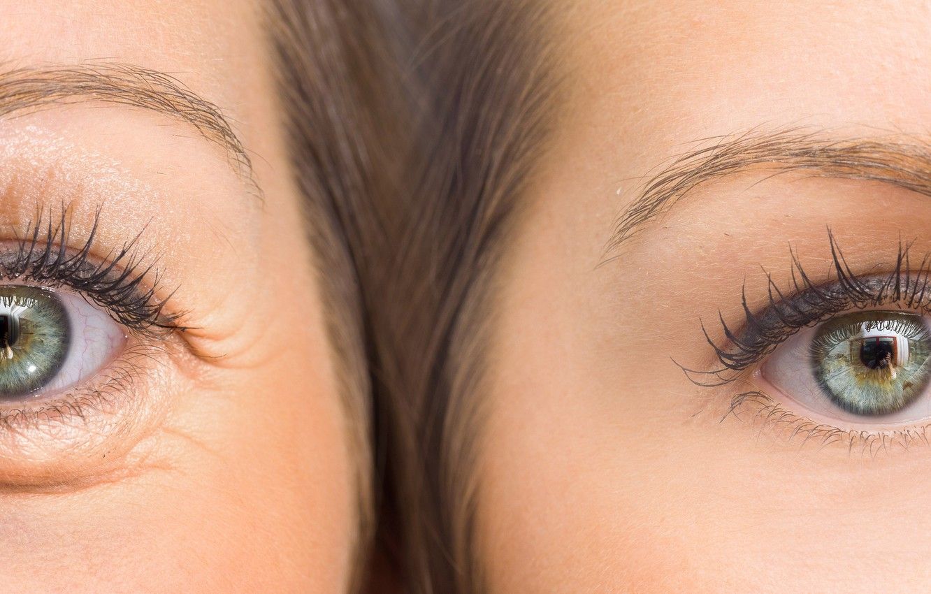 Wallpaper eyes, women, adult, youth, family, old age, generic