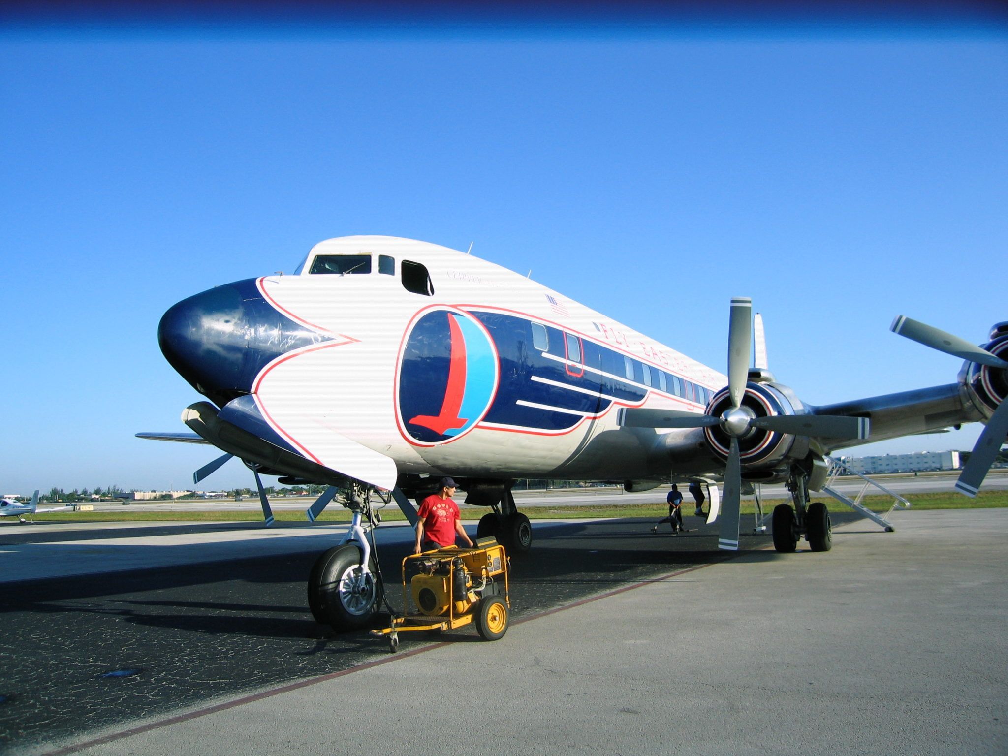 Historical Flight Foundation's DC 7B: Trip Report News