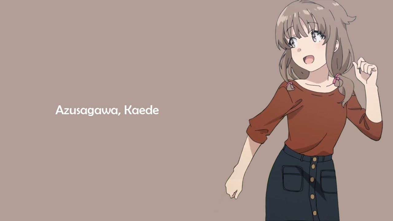 Photoshop Simple Anime Seishun Buta Yarou wa Bunny Girl Senpai no