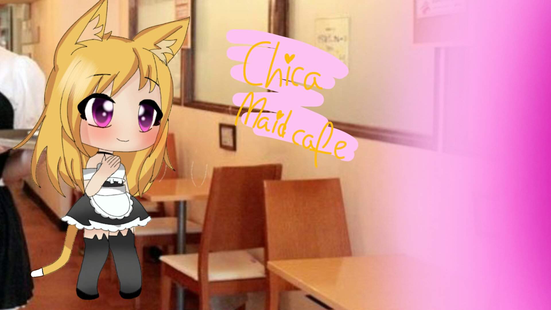 Chica maid cafe [Gacha Life]. Fnafhs English Version Amino