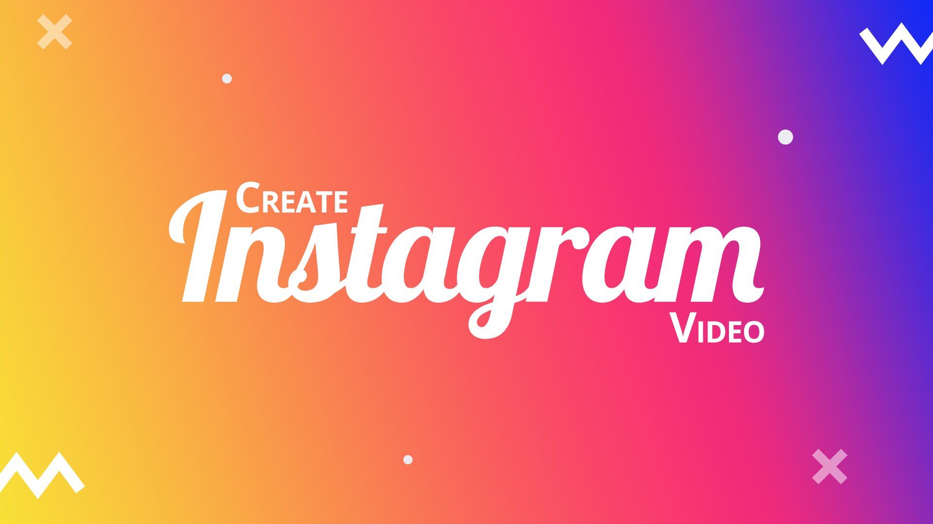 Animated Instagram Video Maker