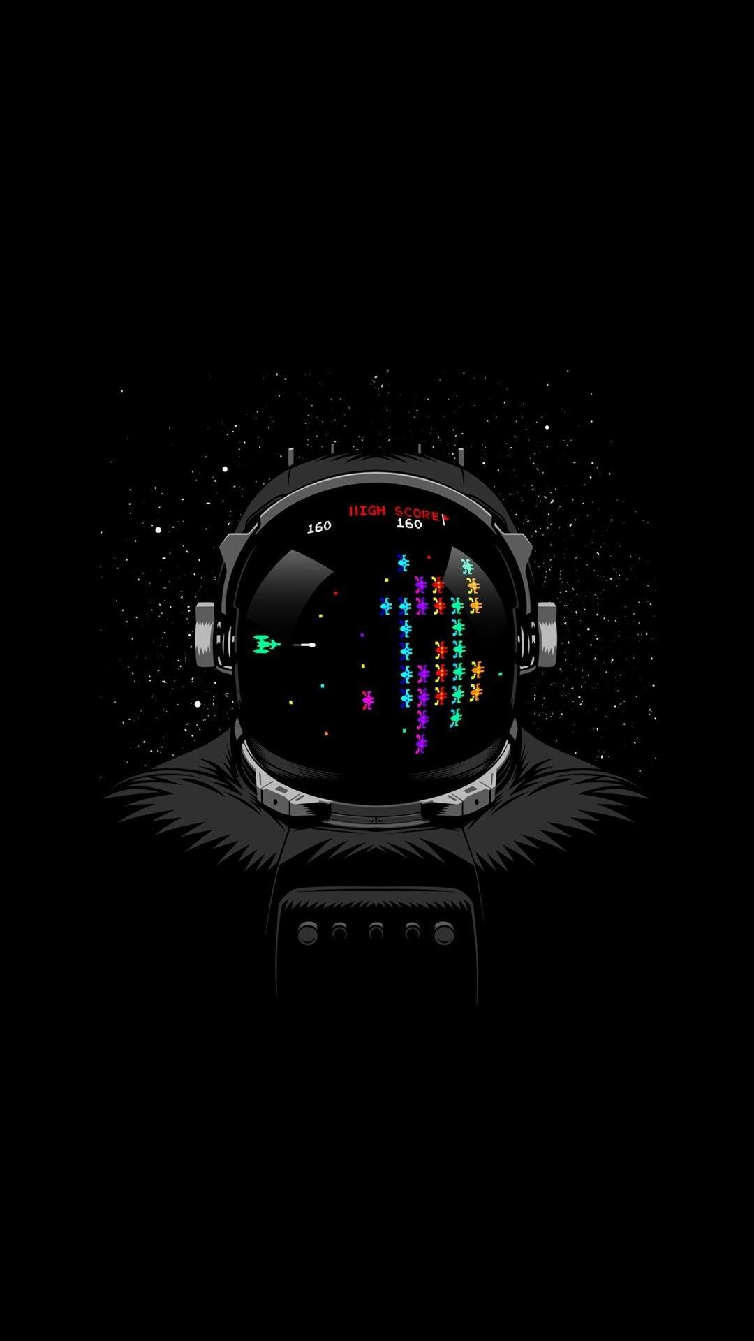 Space Invader Wallpaper