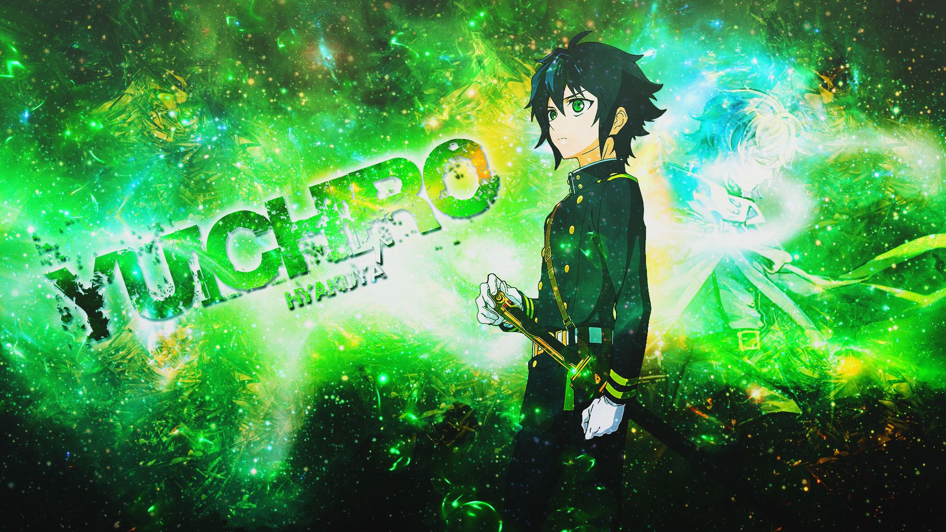 Yuichiro Hyakuya (Owari no Seraph), #green eyes, #Owari No Seraph