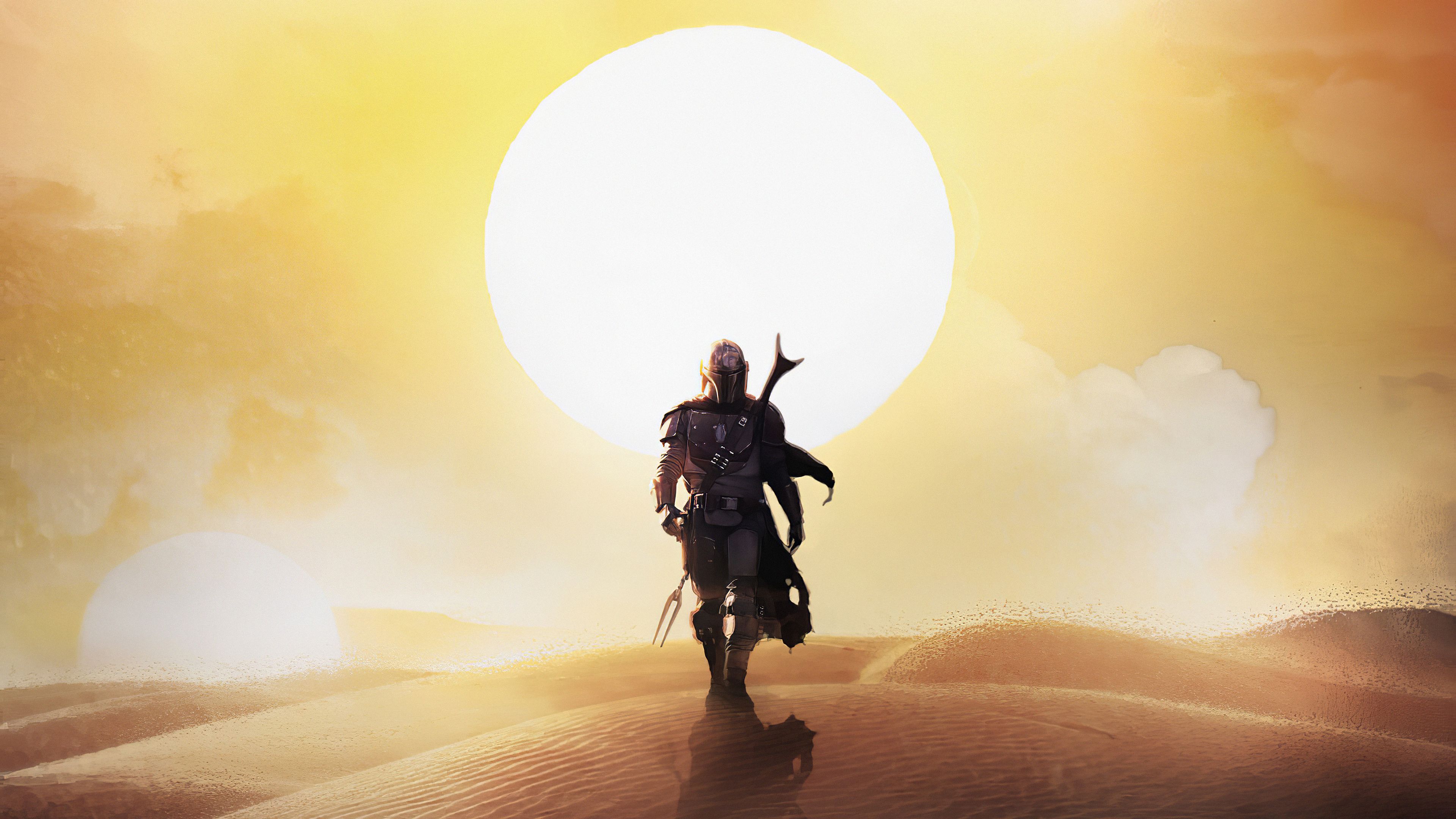 The Mandalorian 4k Ultra HD Wallpaper