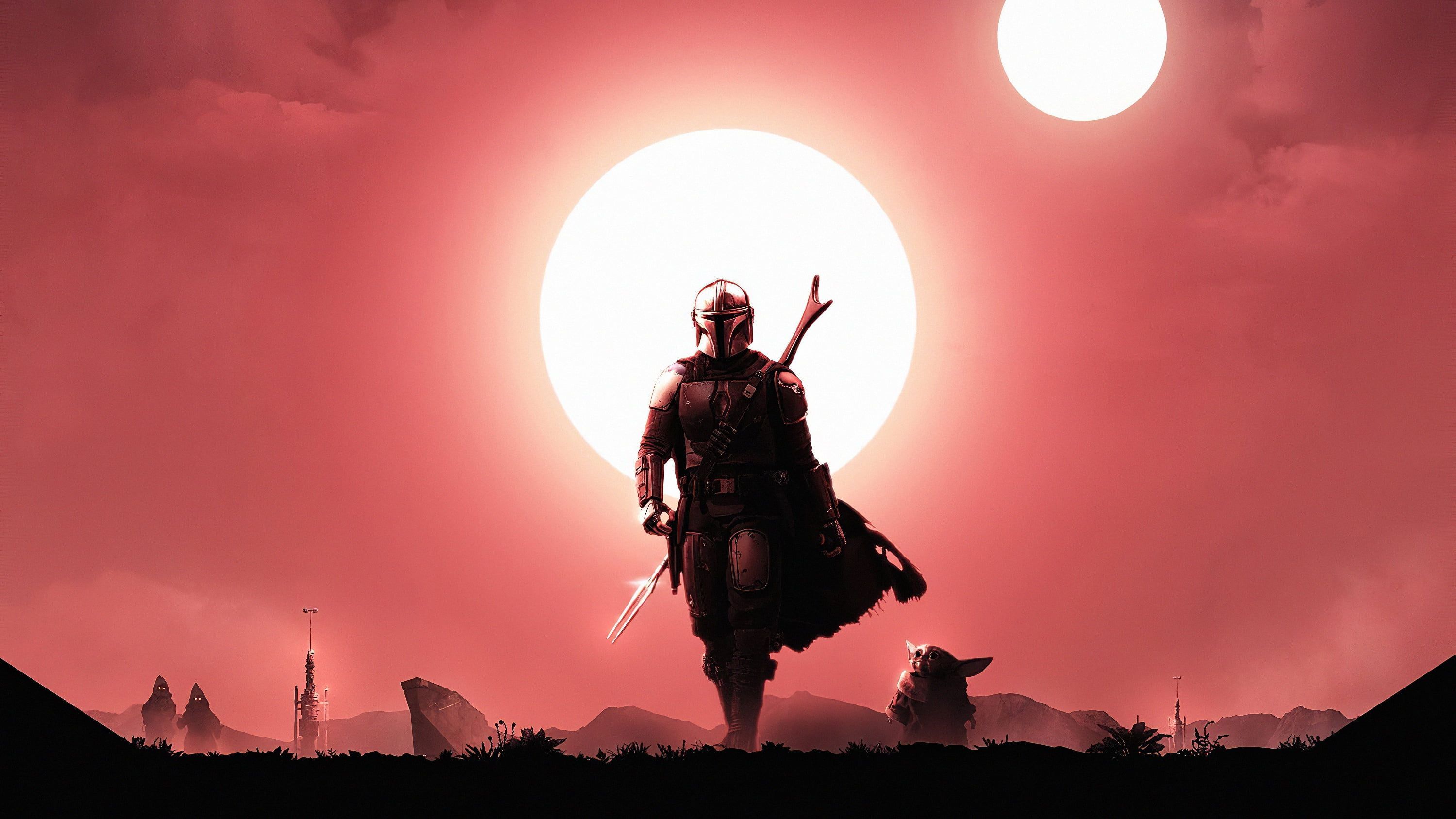 Manalorian Minimalist 4k Wallpapers - Wallpaper Cave