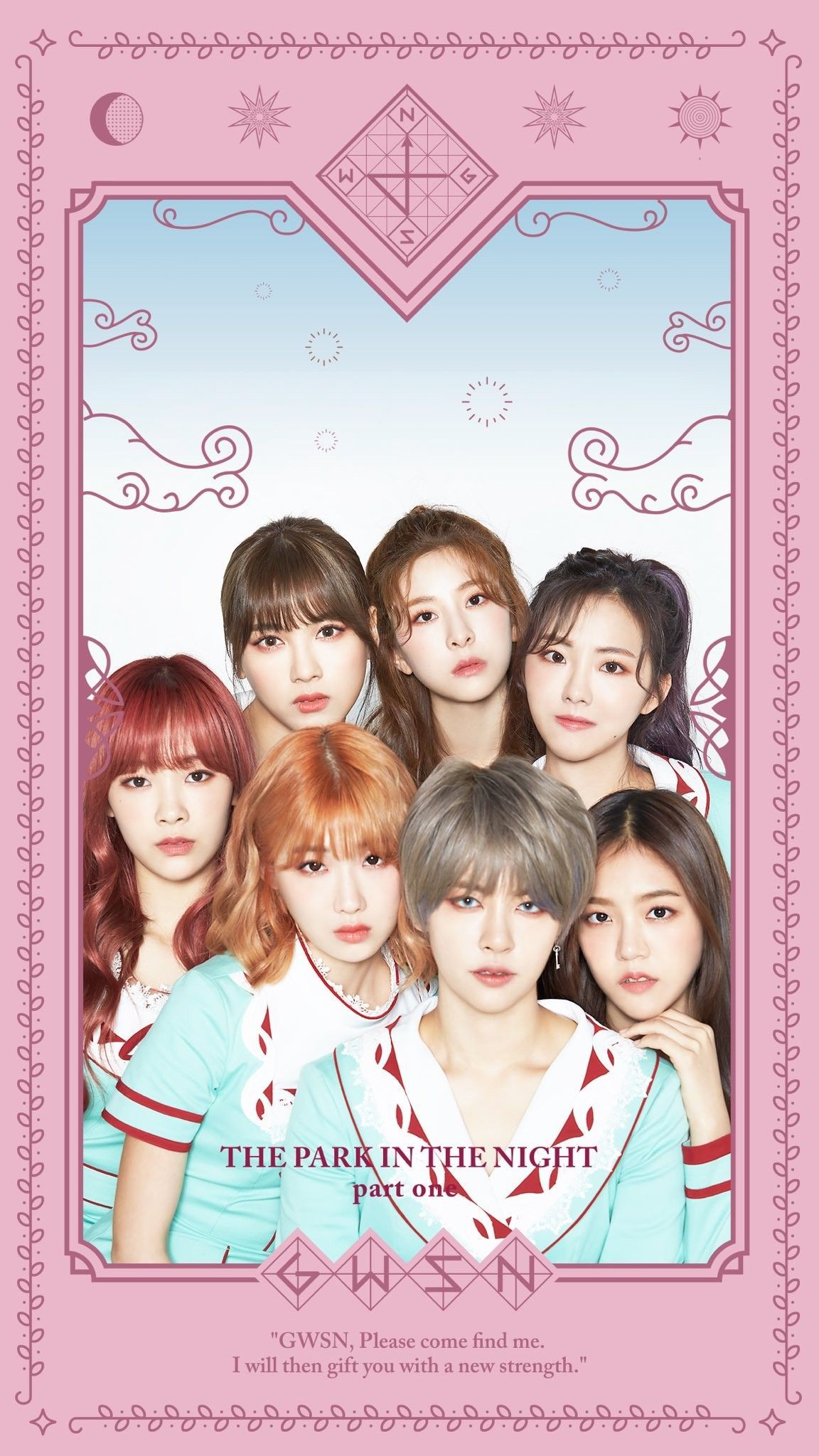 GWSN #SoSo #Minju #SeoKyoung #Anne #SeoRyoung #Miya #Lena. Girl