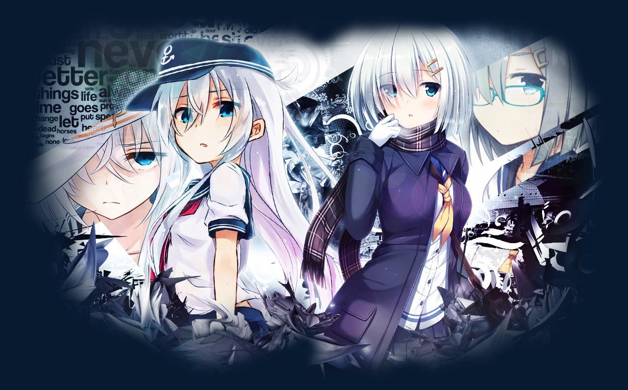 Bluish Hibiki X Hamakaze Wallpaper And Hibiki, Download